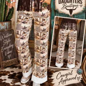 Printed Crease Boyfriend Mid Rise Jeans