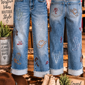 Raw Edge Boyfriend Mid Rise Jeans