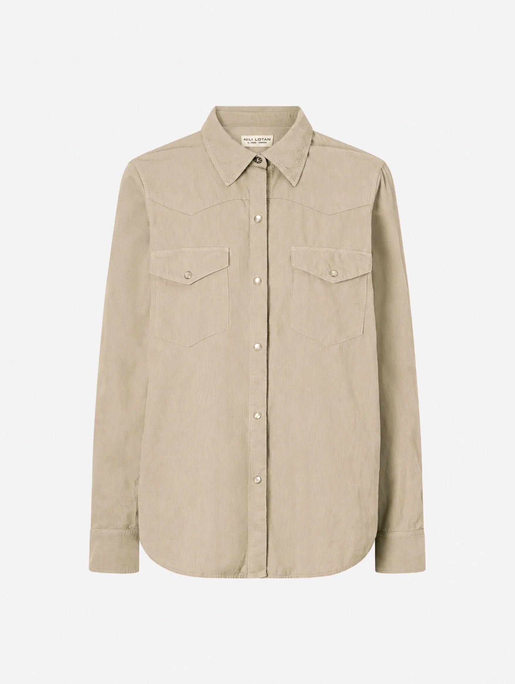 Travis Cotton-Blend Corduroy Shirt
