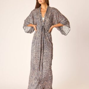 Sarah Dress In Delphi Ink
