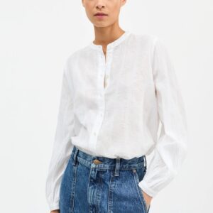SKALL STUDIO VITA BLOUSE IN OPTIC WHITE