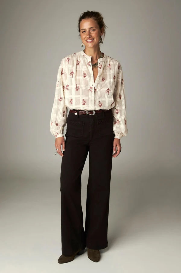 Giulietta Pant In Dark Brown
