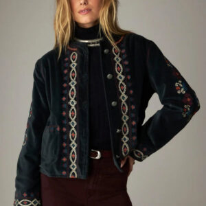 Breton Jacket In Velvet