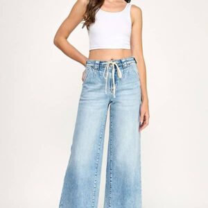 High Rise Comfort Trouser Wide Leg Jean